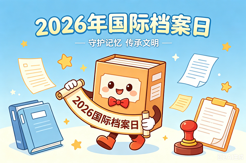 国际档案日宣传卡通图生成 (7)